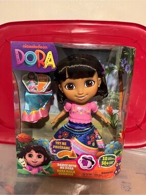 Nickelodeon Dora Dance With Me Dora Doll - Pink & Blue New in Box